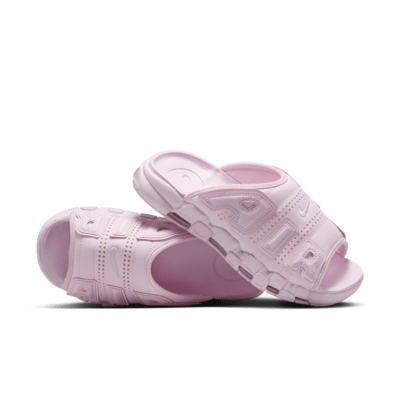 Baby pink nike sliders hotsell